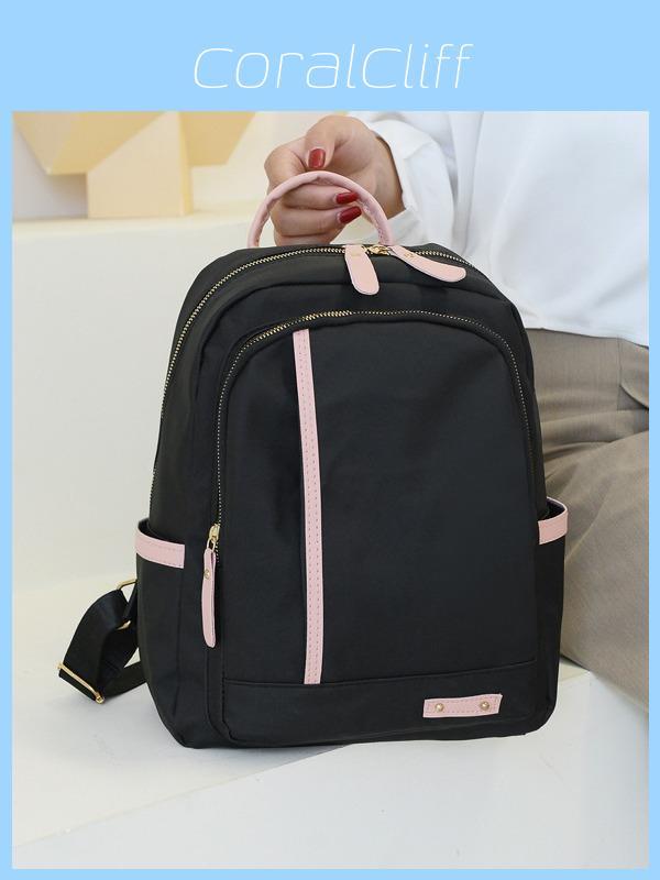 Oxford Cloth Backpack For Women With Waterproof Design And Large Capacity For Daily Use