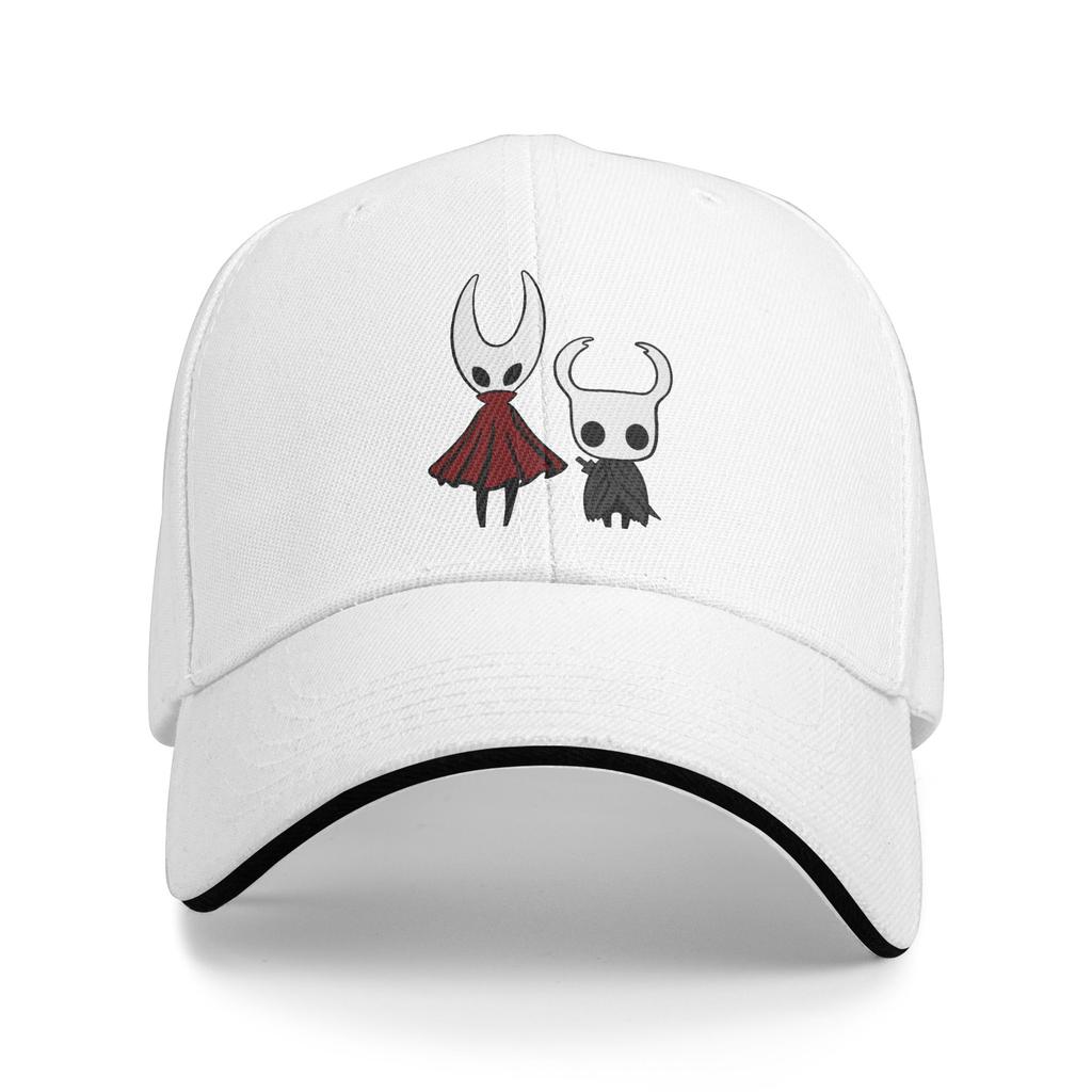 Funny Video Game Hollow Knight Baseball Caps Hip Hop Sandwich Caps for Unisex Women Adjustable Headwear Outdoor