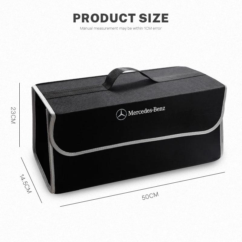GLC GLB Auto Aufbewahrungstasche Faltbare Reise Aufräumbox Kofferraum Werkzeugkoffer Für Mercedes Benz A B C E S W203 W206 W220 W205 W211 W212 W