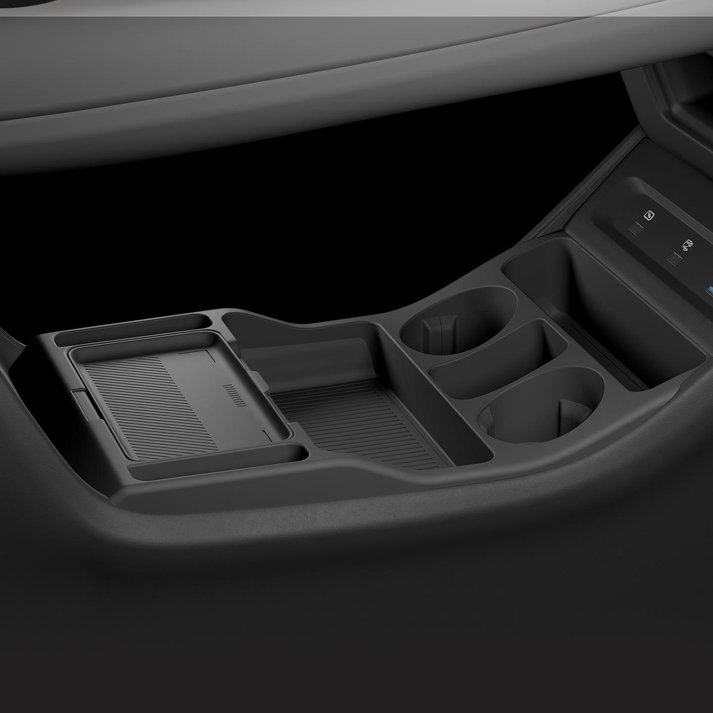 Under Console Storage Box for Changan Qiyuan Q07 Car Interior