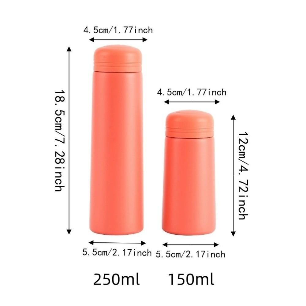 Food-grade PP Pocket Insulated Cup Lightweight Vacuum Flask Cute Thermal Bottle Camping