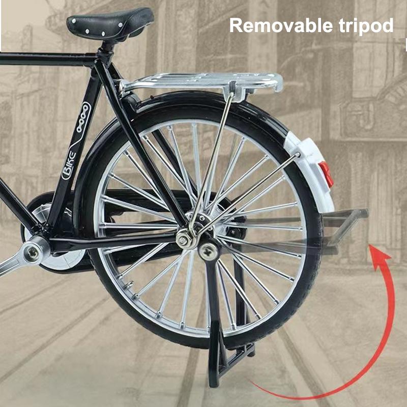 New 1:10 Mini Alloy Model Bicycle Diecast Metal Finger Mountain Racing Bike Adult Simulation Collection Gifts Toys for boys