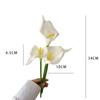 Bridal Bouquet Artificial Calla Lilies PU Fake Flower Artificial Flower  Home Decoration