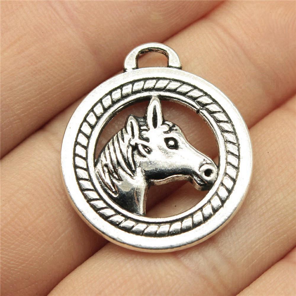Charms Pegasus Horse Pendants Minimalist Jewelry Components QC095
