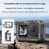 Quick-Shot Street Grip Vlog Holder Combo Camera Grip Holder For Dji Osmo Action6 Camera Rabbit Cage Camera Accessories