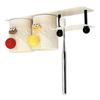 Toothbrush Wall Hanging Shelf No Punching With Handle Mouthwash Cup Household Bathroom Electric Toothbrush Toothpaste Hanger