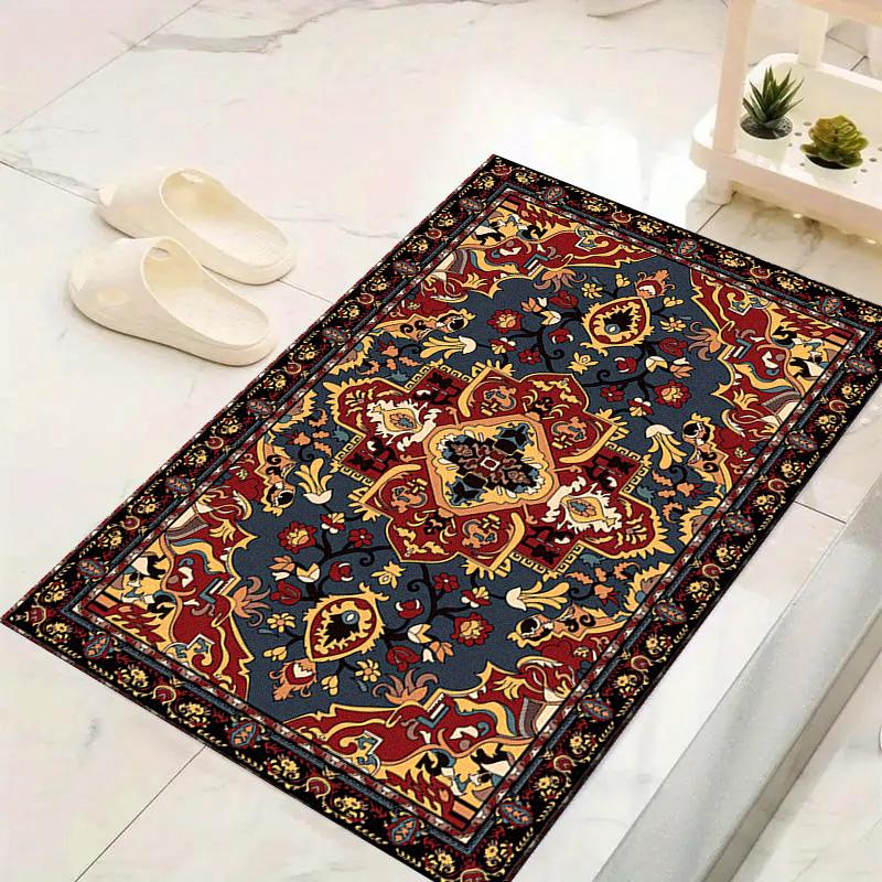 Persian Pattern Carpet Rug for Living Room Bedroom Home Sofa Decoration,Kids play Non-slip Floor Mat