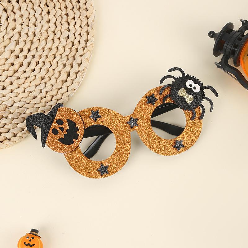 Funny Party Glasses Halloween Pumpkin Spider Creative Mask Little Girl Holiday Demon Dress Up Photo Props