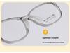 Stylish TR90 Eyeglass Frame for Kids - Lightweight, Comfortable PPSU Frame with Silicone Nose Pads for Students