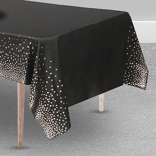 

Водонепроницаемая одноразовая скатерть с рождественскими снежинками для праздничных вечеринок 137x183cm