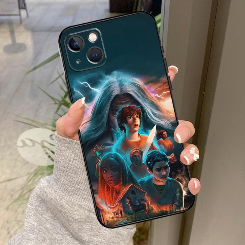 P-Percy Jackson Cartoon Case For iPhone 17 Pro Max 15 14 13 12 11 16 Pro Max Plus 12 13 Mini 16e 17 Air Back Cover