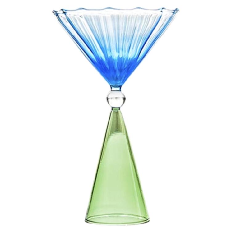 Kitchen Glasswares Colorful Cocktail Cups Creative Wine Cup Unique Flower Cup