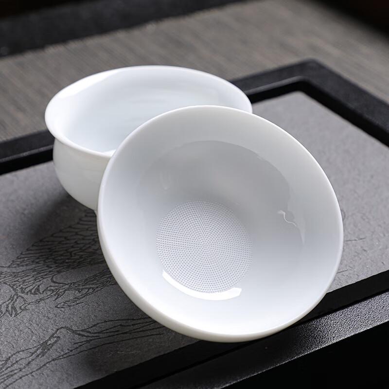 Tuopai Proud Snow Cold Plum 10-Piece Ceramic Tea Set