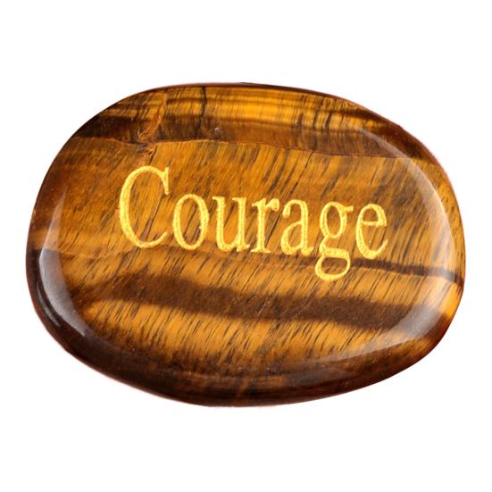 Inspirational Palm Stone Engraved Crystal Agate Worry Stone for Anxiety Relief Friendship Keepsake Natural Pocket Mindfulness Gifts