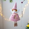 Cloth Christmas Angel Doll Drop Ornaments Angel Girl Plush Toy Pendant Hanging Pendant Christmas Girl Pendant Festival Decor