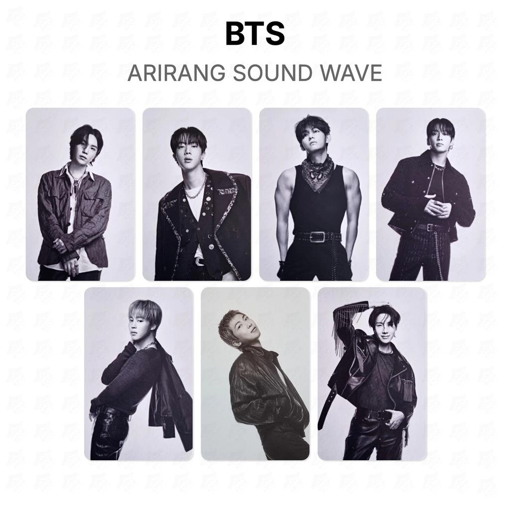 BTS V ARIRANG SOUND WAVE Official Photocard