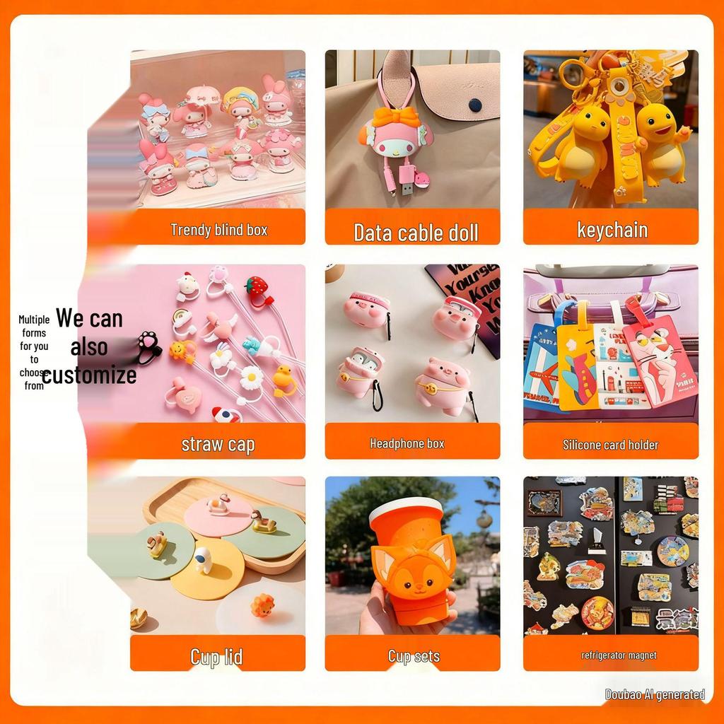 Silicone Duck Night Light - Touch Dimmable Bedroom Lamp for Mother and Baby