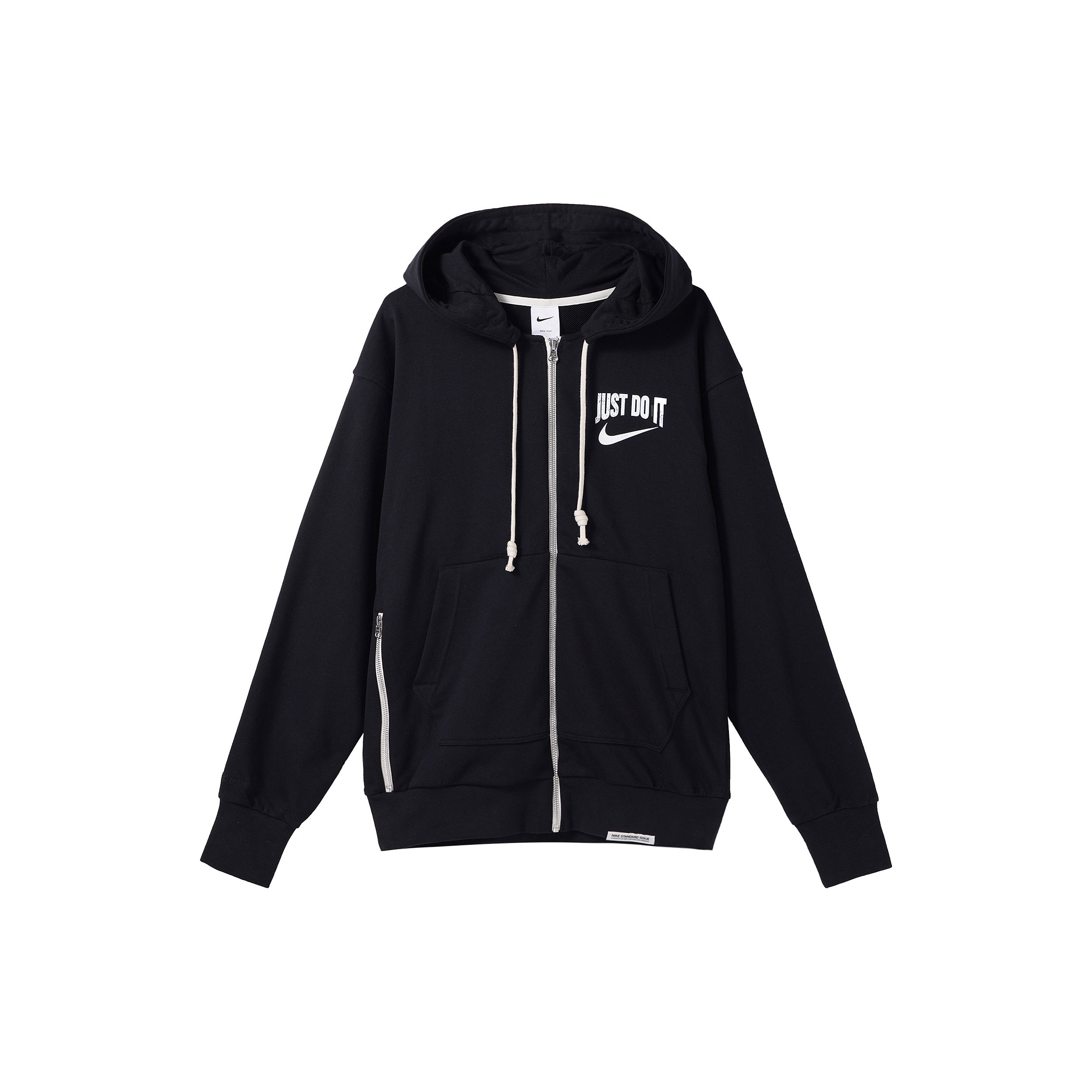 Nike Dri-FIT Standard Issue Men s Full-Zip Hoodie Black DV9449-010 L