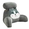 Large Backrest Cushion Lumbar Support Pillow Triangle Reading Pillow Soft Headboard Cushion Can Be Disassembled Washed Office