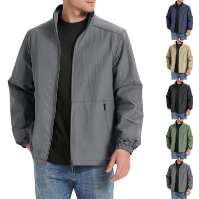 Herren Casual Oversized Unifarbene Jacke