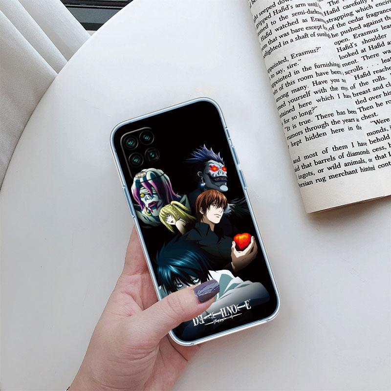 Death Note Transparent Phone Case for LG K22 K30 K40 K40S K41 K42 K50 K50S K51 K51S K52 K61 K62 K71 K92 Q61
