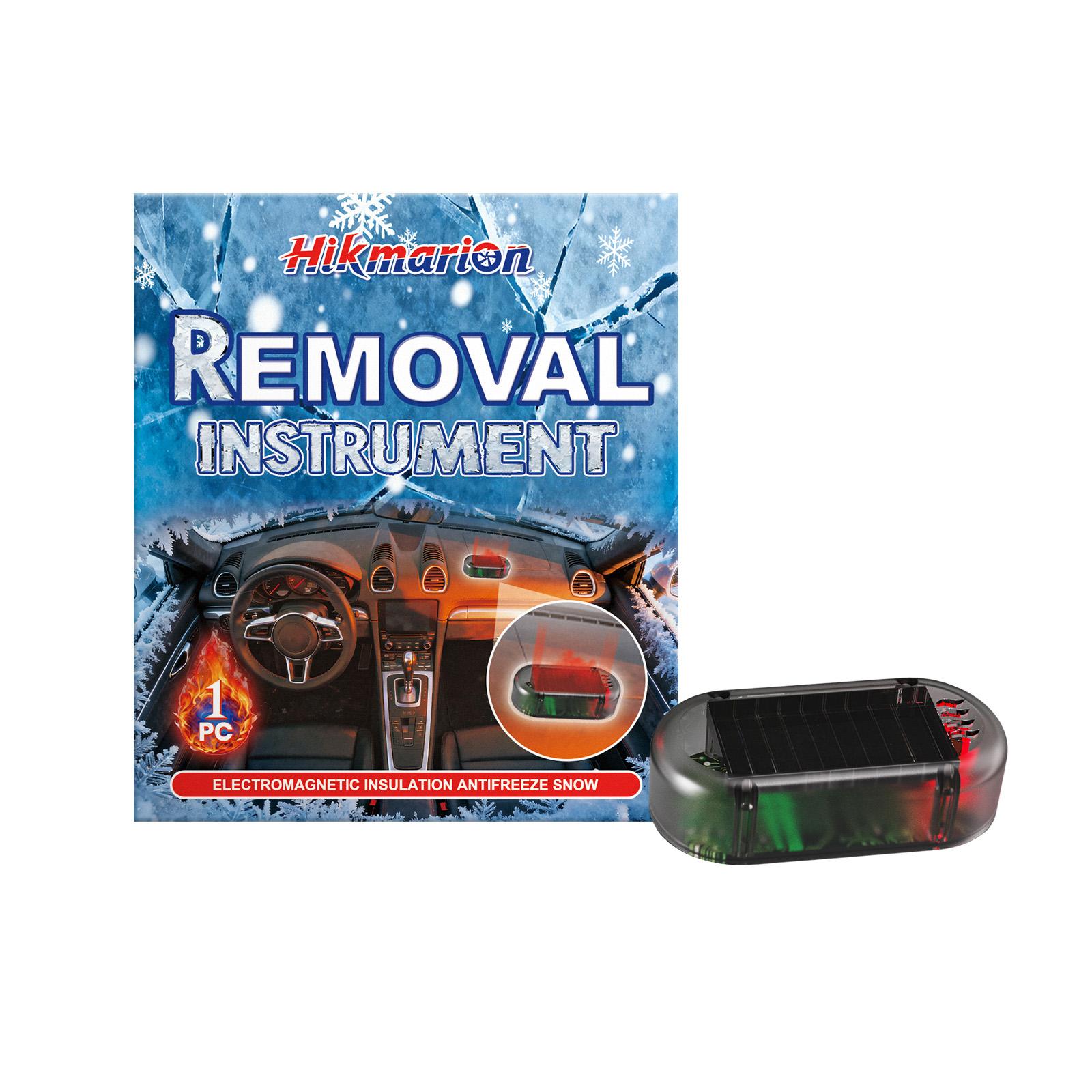 Солнечный прибор Hikmarion для удаления снега и антифриза  Покрытие снегом Стекло автомобильного окна Зимой