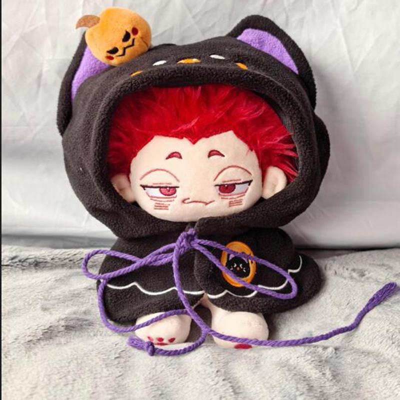 4 Typen Original Labubu Halloween Baumwollpuppenkleidung 10/20/40cm Seestern Cartoon Niedliche Babykleidung Accessoires Mädchen Bjd Geschenke
