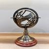Handgefertigte Messing-Armillarsphäre Globus Schreibtischdekoration Astronomie Wissenschaftlich