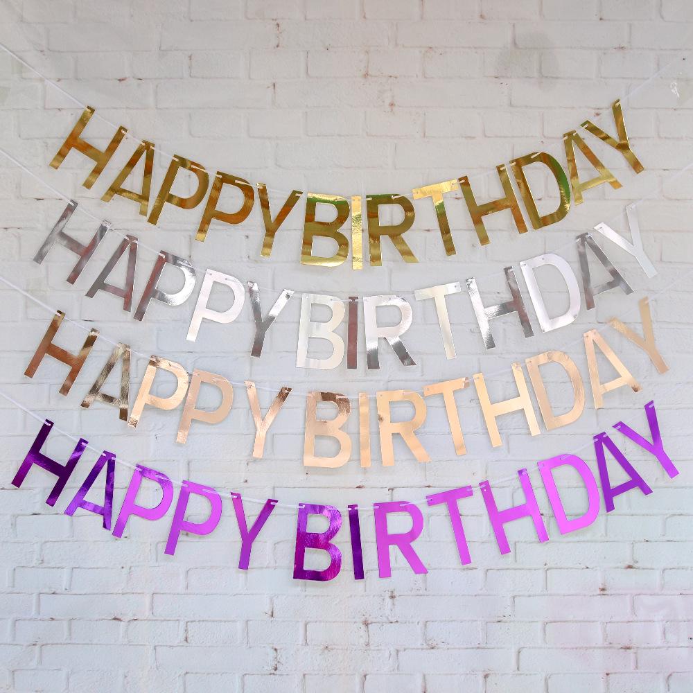 Happy Birthday Spiegel Party Banner