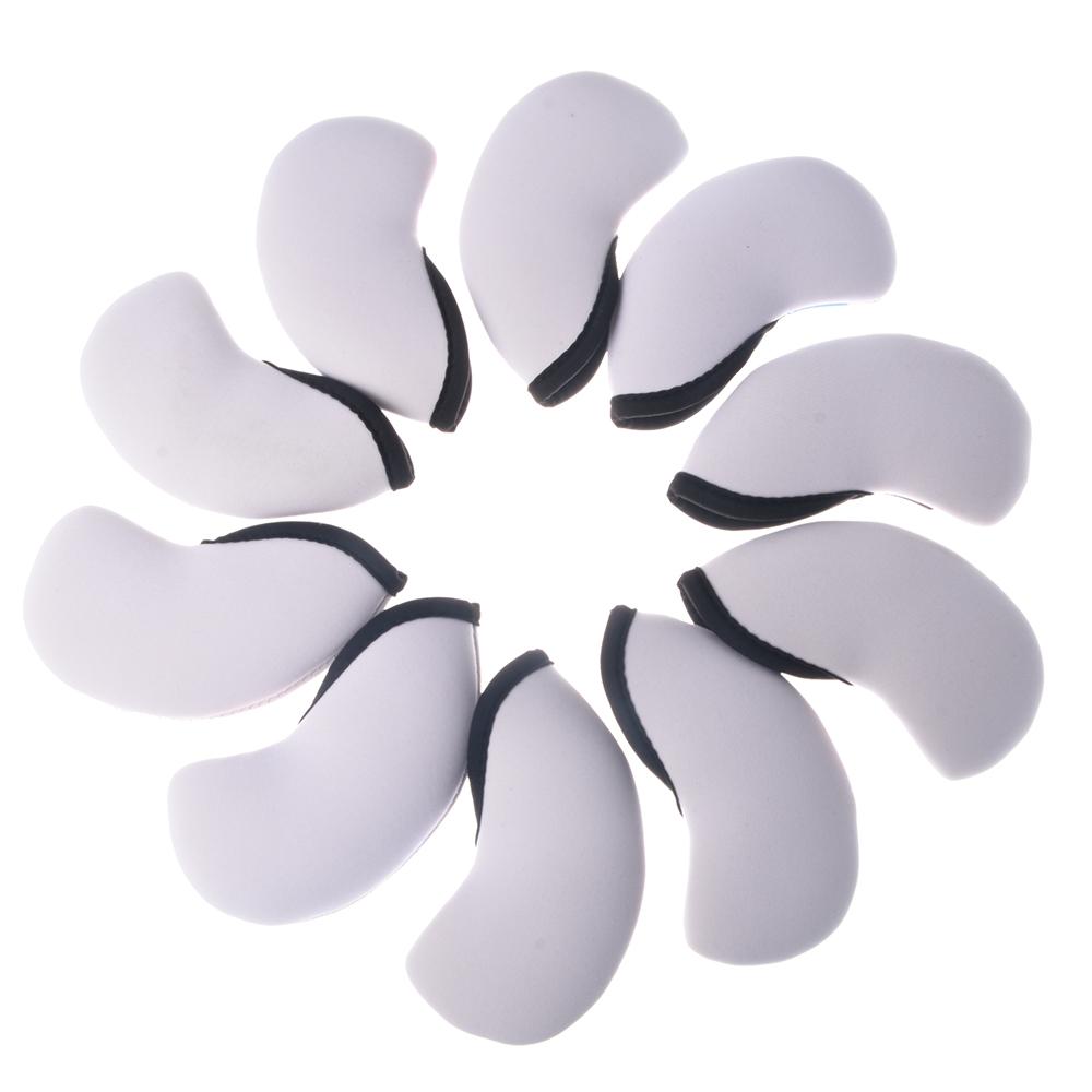 10Pcs Golf Iron Headcovers Premium Neoprene Club Protectors for Irons  Durable Golf Accessories