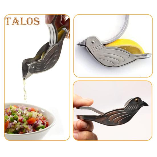 2Pcs Bird Lemon Squeezer Stainless Steel Bird Lime Juicer Manual Lemon Squeezer for Orange Tangerine Lime Beer Bottle Easy To Use Kitchen Tool