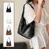 PU Leather Minimalist Tote Bag Large Capacity Ladies Handbags Casual Single Shoulder Bag  Gift