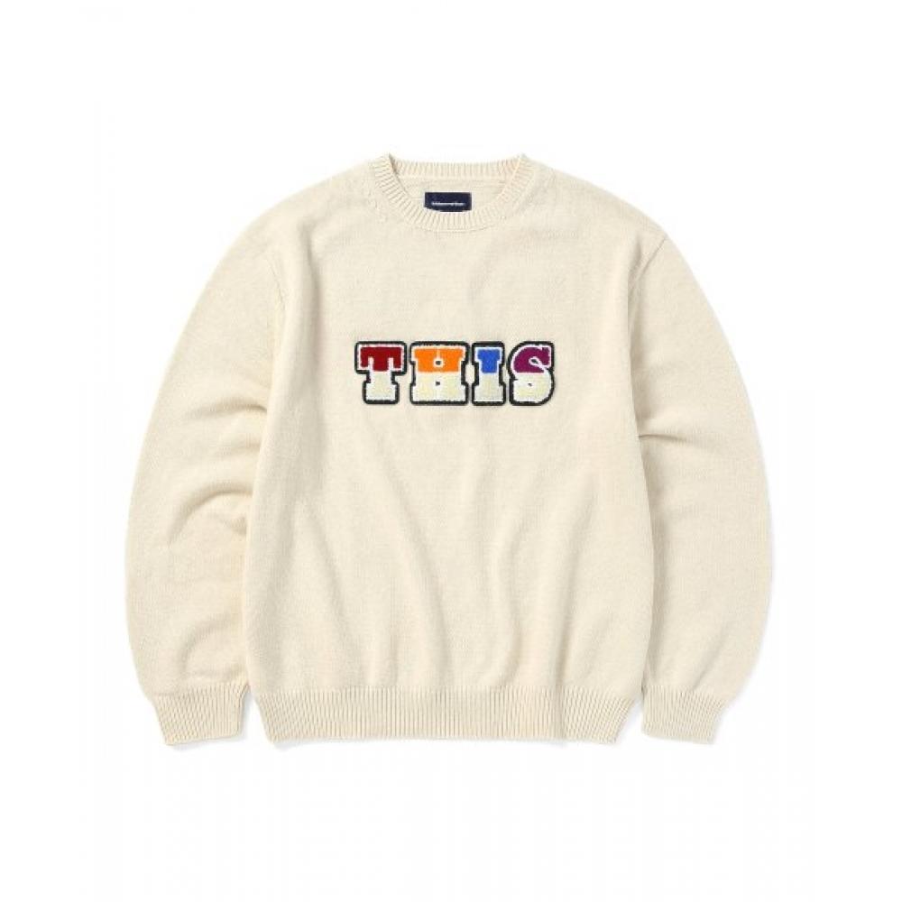 ThisisneverThat  ThisisneverThat  This That Knit Sleever Ivory S