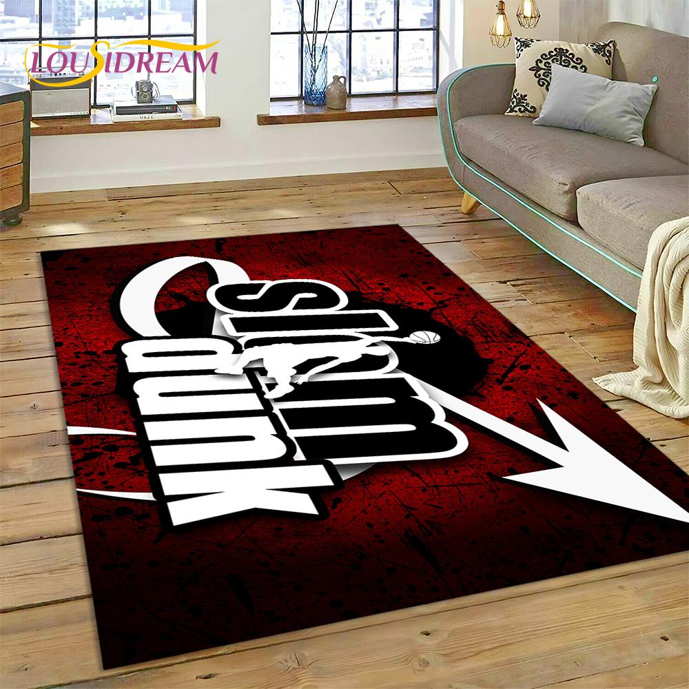 Cartoon Slam Dunk Basketball Anime Rug Carpet for Living Room Bedroom Home Decor,Floor Mat Non-slip Decoration for Sofa Doormat