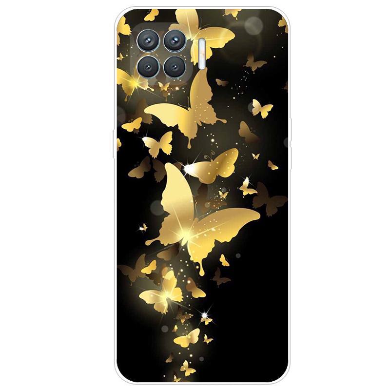 For OPPO Reno4 Lite Case Reno5 Lite Shockproof Soft Silicone TPU Back Cover For OPPO Reno 5 4 Lite Phone Cases Case Cute Cartoon