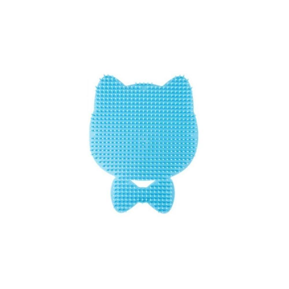 

Wear Resistant Cat Scratcher Massager Cat Tools Hair Scrubber New Remove Floating Brush синий