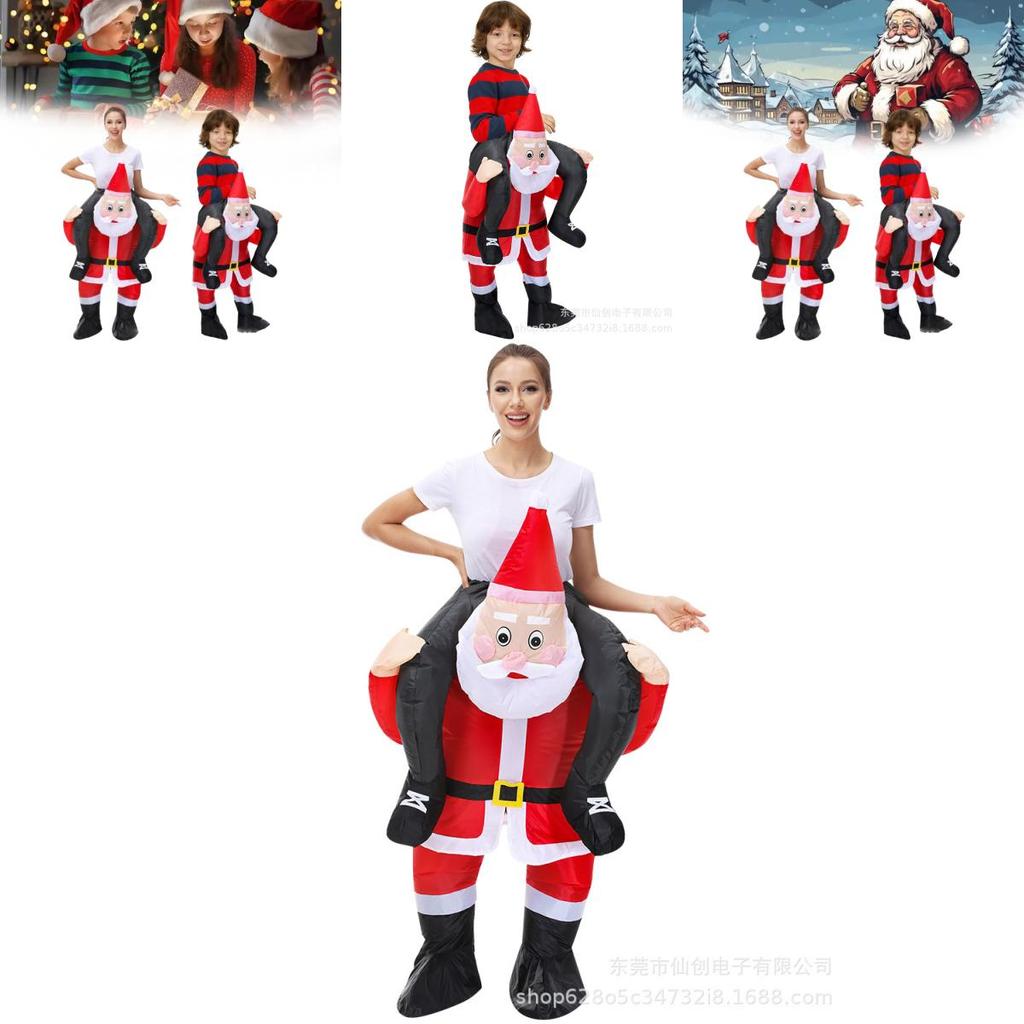 Santa Claus Inflatable Costume For Holiday Events And Parties