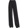 Spring 2025 Women's Elastic High-Waist Straight-Leg Pants - Fashionable, Versatile, Wide-Leg Design