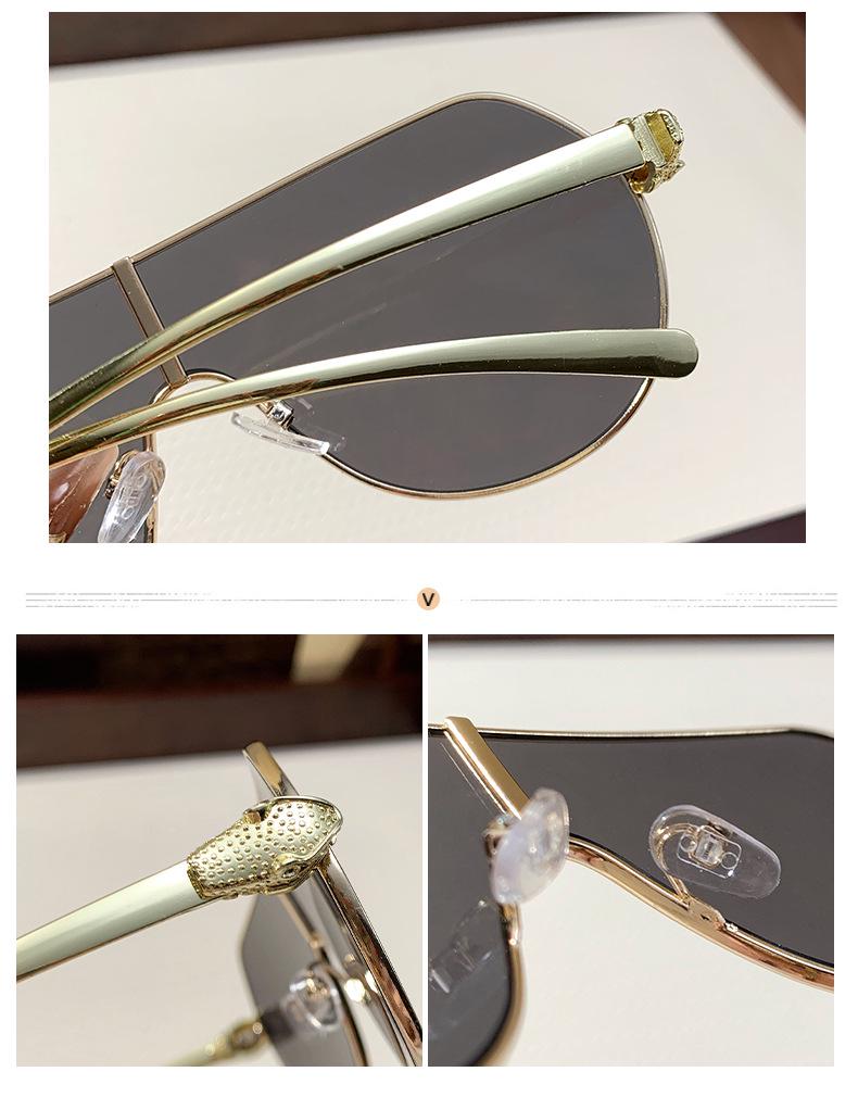 High-End Retro European & American Metal Driving Sunglasses 2025