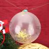 10Pcs Latex Transparent Balloon with   Words for Birthday Party Wedding Anniversary Decorate