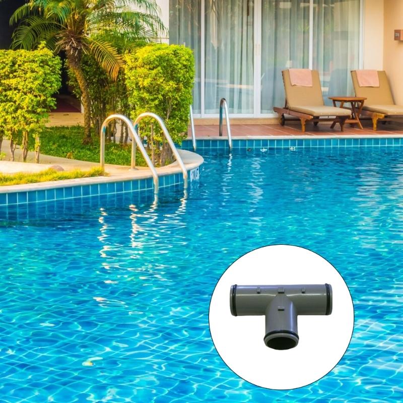 T Joint Pool Hose Adapter for P6362 Swimming Pool T Joint Pool Hose Connector Coupling Hose Extender Connector