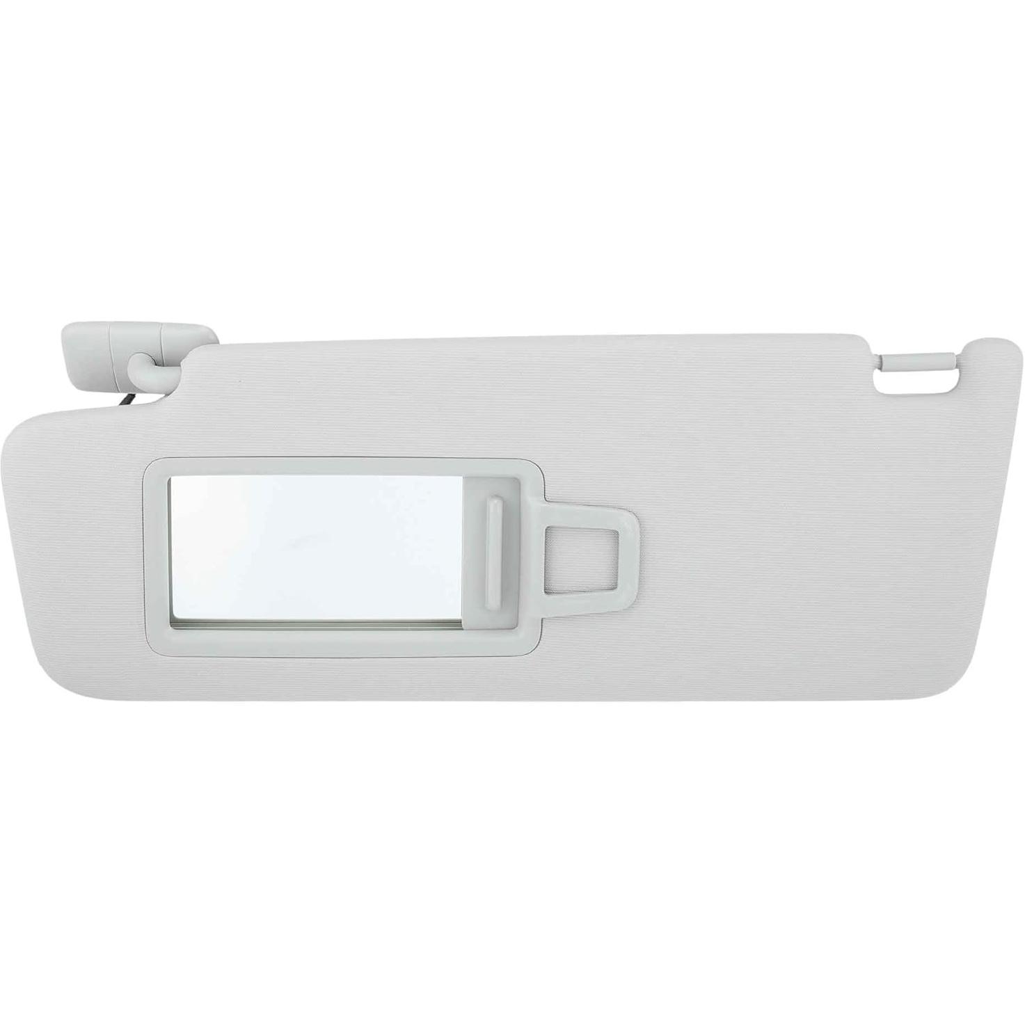 

Right Side Sun Visor for Volkswagen Golf MK7 2013-2017 Sunshade Sun Visor Assembly W/Mirror for Volkswagen E-Golf 2019-2020 Replace No.5GG857552 Gray Left Side