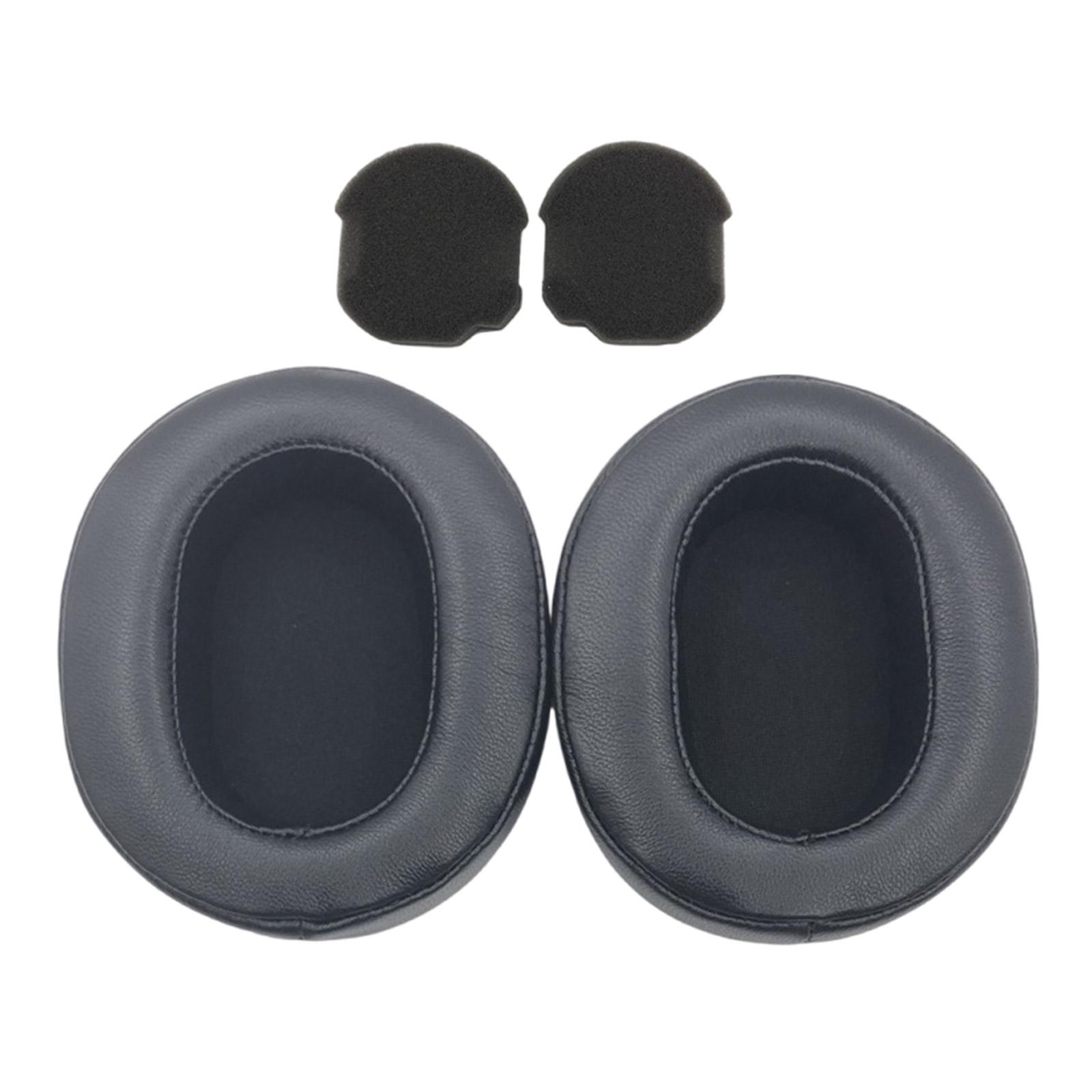 

Амбушюры из овчины, сменные чехлы для игровых наушников WH-1000XM5 1000XM5 чёрный