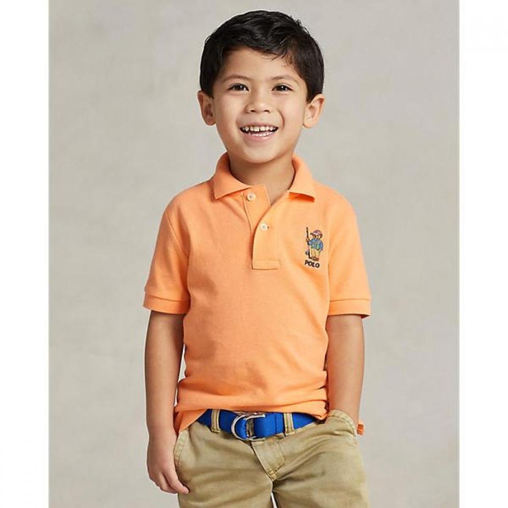 Polo Kids Polo Bear Cotton Mesh Polo Shirt Cwpoknit8020707800 2T