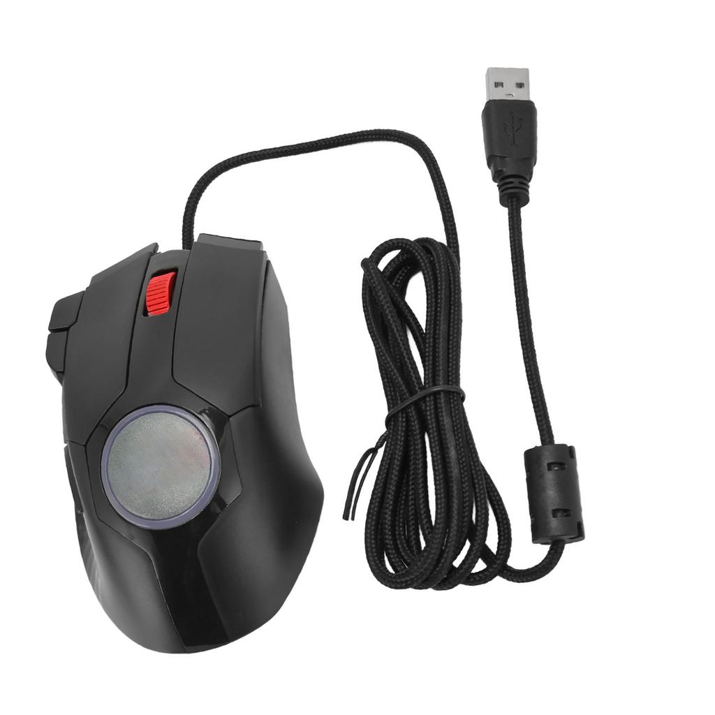 Gaming Mouse 7200 DPI RGB Backlit 8 Keys BT Mouse with Fire Button for Laptop PC