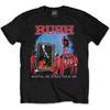 Rockoff Trade Mens Rush Moving Pictures Tour T - Shirt Black A270 Unisex T-Shirt