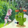 Fire Hydrant/Cactus Water Sprinkler Creative Outdoor Sprinkler Toy Spinning Sprinkler Toy Rotating Sprinkler for Boys Girls