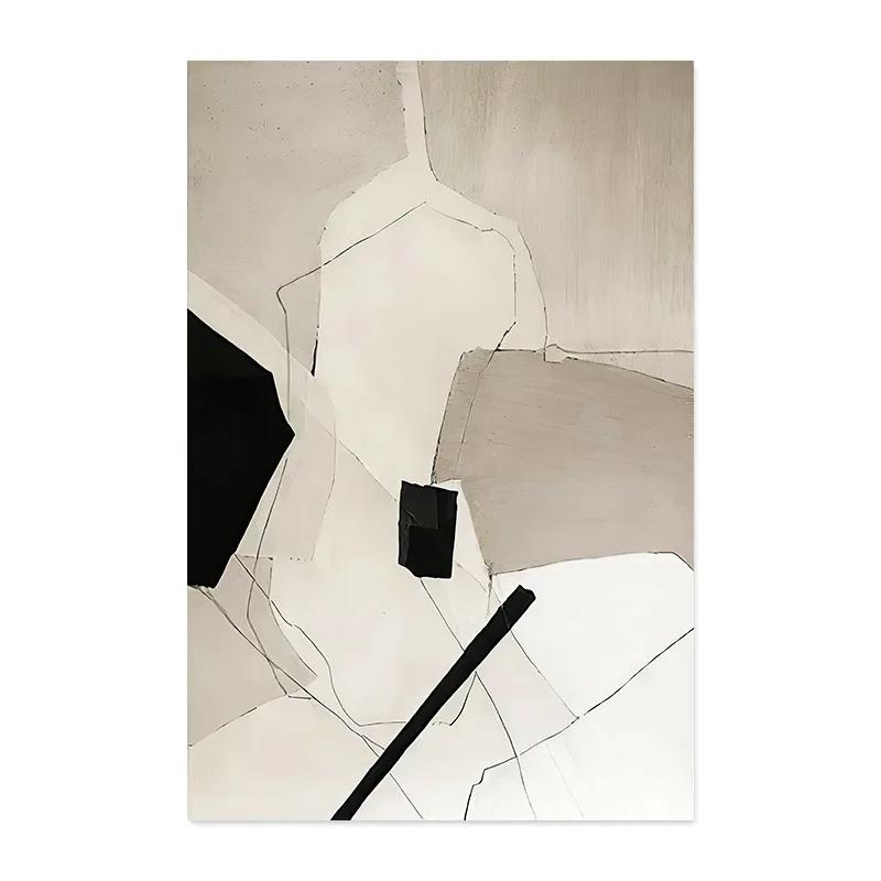 

Современные абстрактные геометрические плакаты середины века, холст, живопись, настенная живопись, печать, фотографии, интерьер спальни, гостиной, домашний декор 21x30cm No Framed