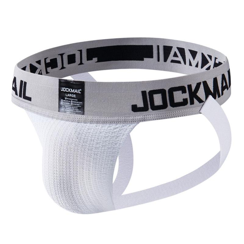 Jockstraps JOCKMAIL 1,97 tommer bredt midjebånd Bokstavtrykk Lav midje Herre Tanga Undertøy Daglig Casual Sport Sexy G-streng Underbukser
