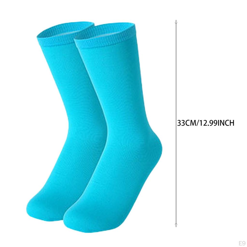 Ice Skating Socks Cotton Roller Skate Soft Figure Knee High